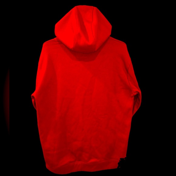 Crew Clothing Company Oversized & Overhead XL Red Hoodie - Picture 2 of 2
